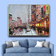 An English Evening Hand painted Wall Art (With Outer Floater Frame)