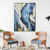 3D Gulf Textured Hand Painted Wall Painting