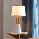The White and Gold Plateau  Decorative Table Lamp