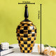 Checkered Glamour Decorative Ceramic Vase