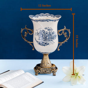 Chester Ceramic Decorative Vase & Showpiece