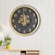 Chester Roman Analog Wall Clock With Moving Gear Mechanism