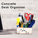 Concrete Desk Organiser