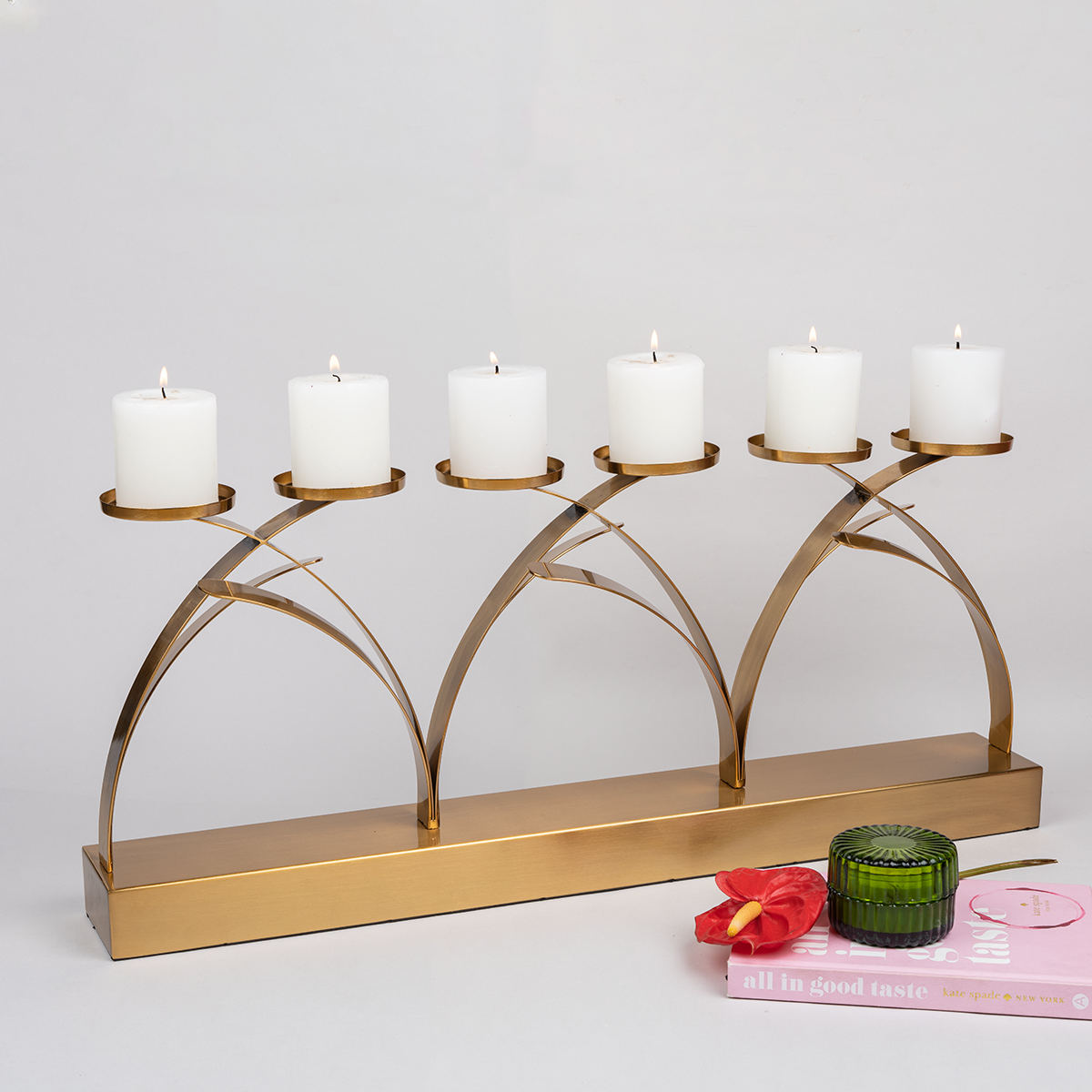 Fancy candle stand deals