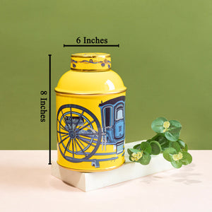 Daffodil Love Decorative Ceramic Vase - Small