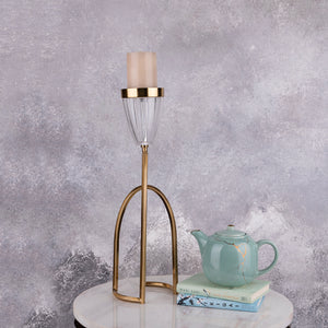 The Golden Mirage Candle Stand