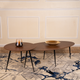 Scandinavian Design Birch Coffee and Side Table Set