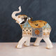 The Jaipur Royal Elephant Table Decoration Showpiece