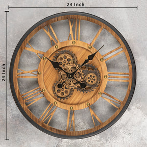 The Roman Times Antique Wall Clock