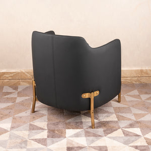 The Scottish Plaid Accent Lounge Chair & Ottoman Set