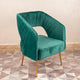 The Italian Pleated Accent lounge Chair