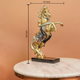 Lizza Jumping Horse Decorative Showpiece