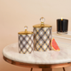 Ombré Patterned Storage & Decorative Jar