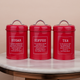 Evoke Metal kitchen Storage Jars