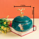 Emerald Nature Ceramic Showpiece and Serveware
