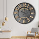 Flynn Roman Round Decorative Wall Clock