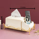 Gilded Ivory Home Ceramic Multipurpose Organizer
