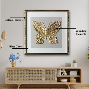 The Dance of Buttertflies Shadow Box Wall Decoration Piece