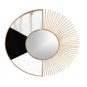 The Twin Face Decorative Wall Mirror