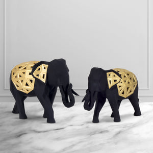 The Royal Elephant Table Decoration Showpiece