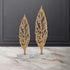 The Golden Hackberry Table Decoration Showpiece - Set of 2