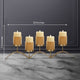The Wave Inspired five piece Decorative Candle Stand