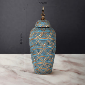 The Rustic Charm Ceramic Decorative Vase