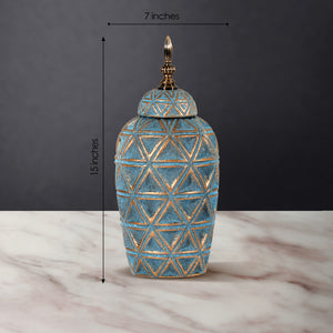 The Rustic Charm Ceramic Decorative Vase