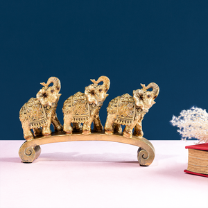 Mysore Royal Elephant Decorative Showpiece
