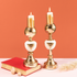 Palma Contemporary Candle stand - set of 2