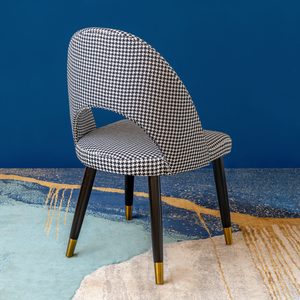 The Scottish Plaid Accent Dining Chair