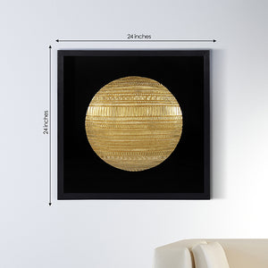 The Coin of Mesopotamia Shadow Box Wall Decoration Piece
