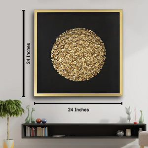 Kyoto Gold Effect Shadow Box Wall Decoration Piece