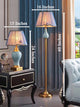 Lladro English Floor & Table Lamp Combo