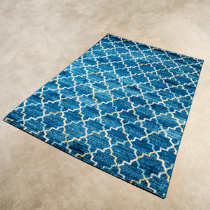 Pacific Geometric Patterned Floor Rug (5x7.5 Feet)