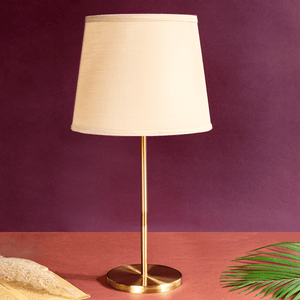 Fawn Sleek Base Table  Lamp