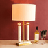 The Washington Square Arch Decorative Stainless Steel  Table Lamp