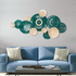 Surface of Jupiter Contemporary Metallic Wall Art Panel