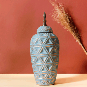 The Rustic Charm Ceramic Decorative Vase