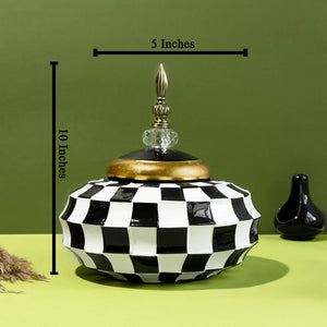 Majesty and Magnificence Decorative Ceramic Vase - Small