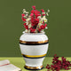 Ornate Baroque Decorative Ceramic Vase - W/L