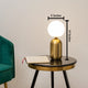Peaceful Abstraction Decorative Stainless Steel  Table Lamp