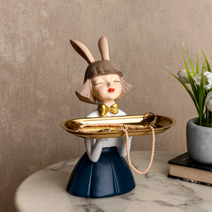 Rabbit Ear Doll Decorative Showpieces