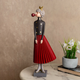Lady in Red Decorative showpiece