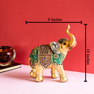 Royal Traditional Elephant Decorative Showpiece