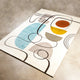 Verve Geometric cross pattern rug ( 5 X 7.5 Feet )