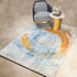 Solar Vortex Floor Rug ( 5 X 7.5 Feet )