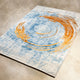 Solar Vortex Floor Rug ( 5 X 7.5 Feet )