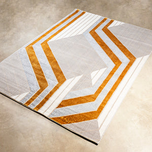 The Cross Culture Geometric Patterned Floor Rug ( 5 X 7.5 Feet)