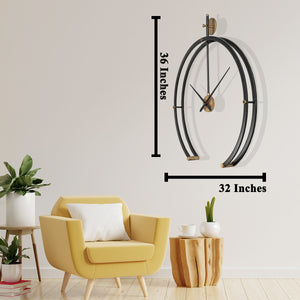Scarlett Contemporary Wall Clock
